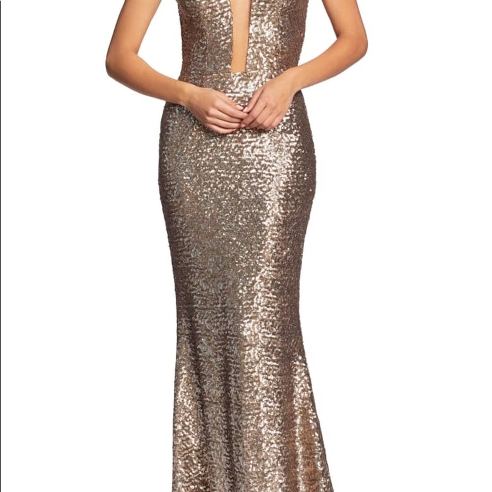 Dress the Population Michelle Sequin Gown